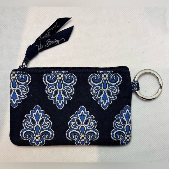 Vera Bradley | Calypso Blue ID holder/keyring/coin purse - Picture 2 of 14